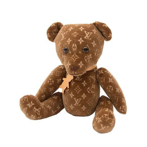 louis vuitton do do monogram teddy bear fake|are louis vuitton bags real.